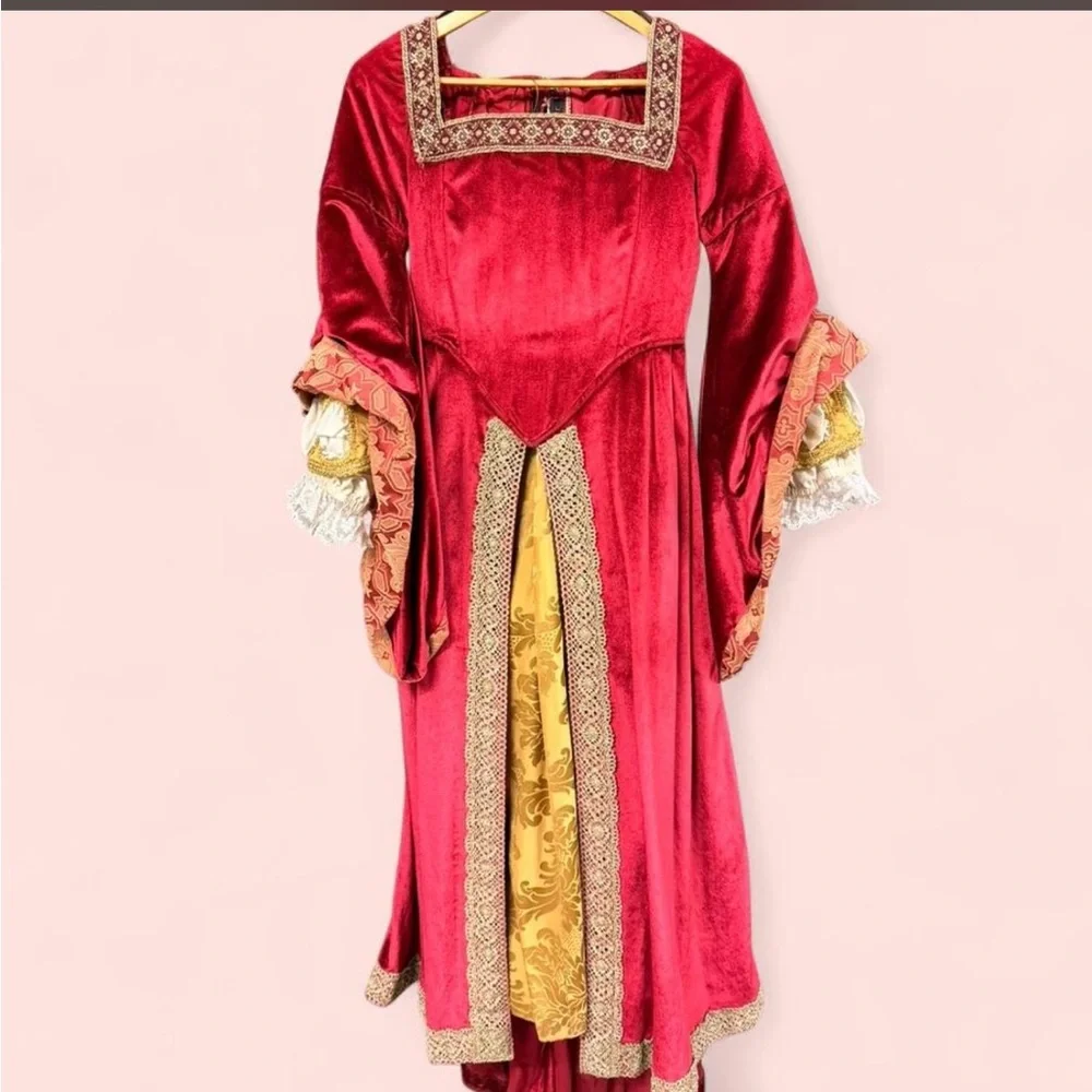 Final price! Tudor renaissance costume dress - Picture 2 of 10